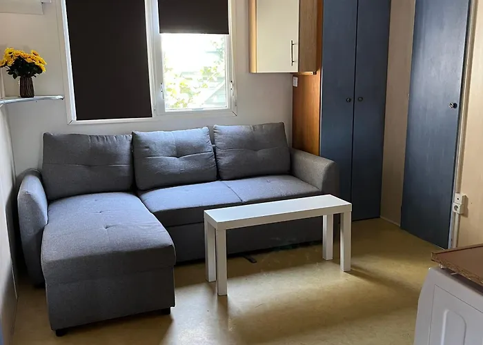Mobil-home Avec Grand Jardin *